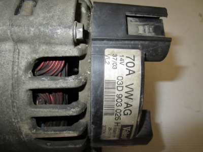 Alternátor ( 70A )  1.2 ,03D903025H | E-shop | Autoauto.cz