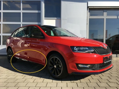 Prahová lišta pravá Škoda Rapid Monte Carlo | E-shop | Autoauto.cz