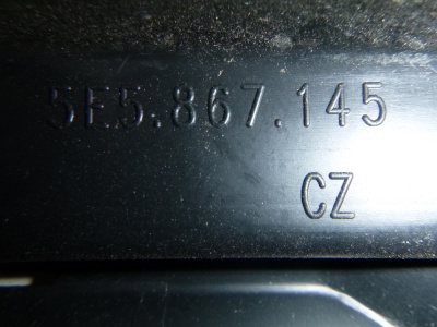 Odkládací schránka na levé straně kufru Octavia III Kombi | E-shop | Autoauto.cz