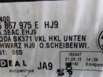 Čalounění 5.dveří Octavia III | E-shop | Autoauto.cz