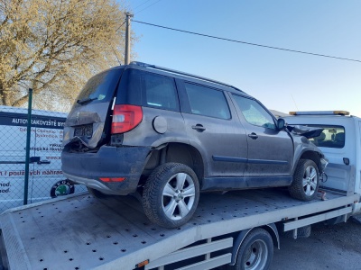 Škoda Yeti 2.0 TDI 103kW r.v.2009 | Vozy na náhradní díly | Autoauto.cz