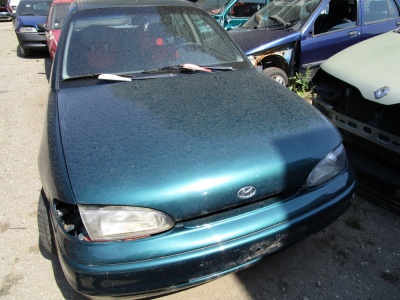 Hyundai Accent r.v.1996 5dveř. | Vozy na náhradní díly | Autoauto.cz