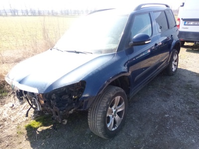 Škoda Yeti - 1.2 TSI , 77KW , r.v. 2012 ( CBZB ) | Vozy na náhradní díly | Autoauto.cz